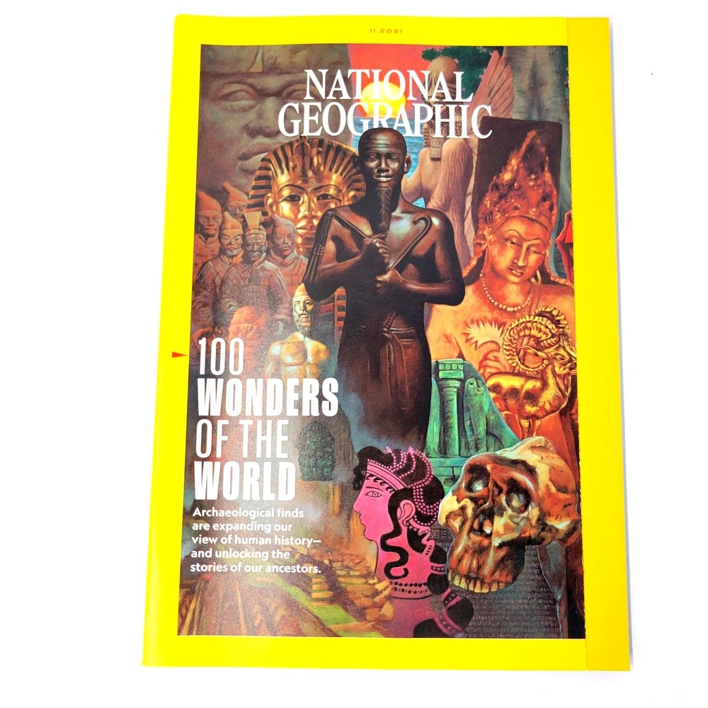National Geographic Magazine 100 Wonders of the World November 2021‎
